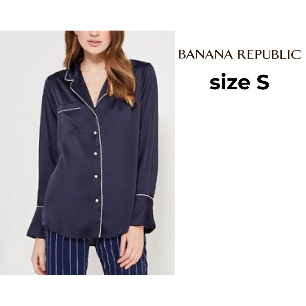 Banana Republic Pajama-Style Shirt